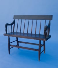 Early American Deacon's Bench 