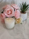 Clear Diamond Jars