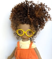 Image 2 of Mariah Handmade Linen Doll (PREORDER ITEM-SHIP DATE ON OR BEFORE DECEMBER 9, 2024)