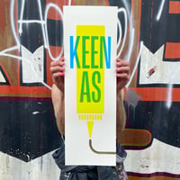 Keen As Mustard (Cyan)