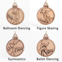 Image 5 of Customizable Hobby Specific Ornaments - Dance Edition