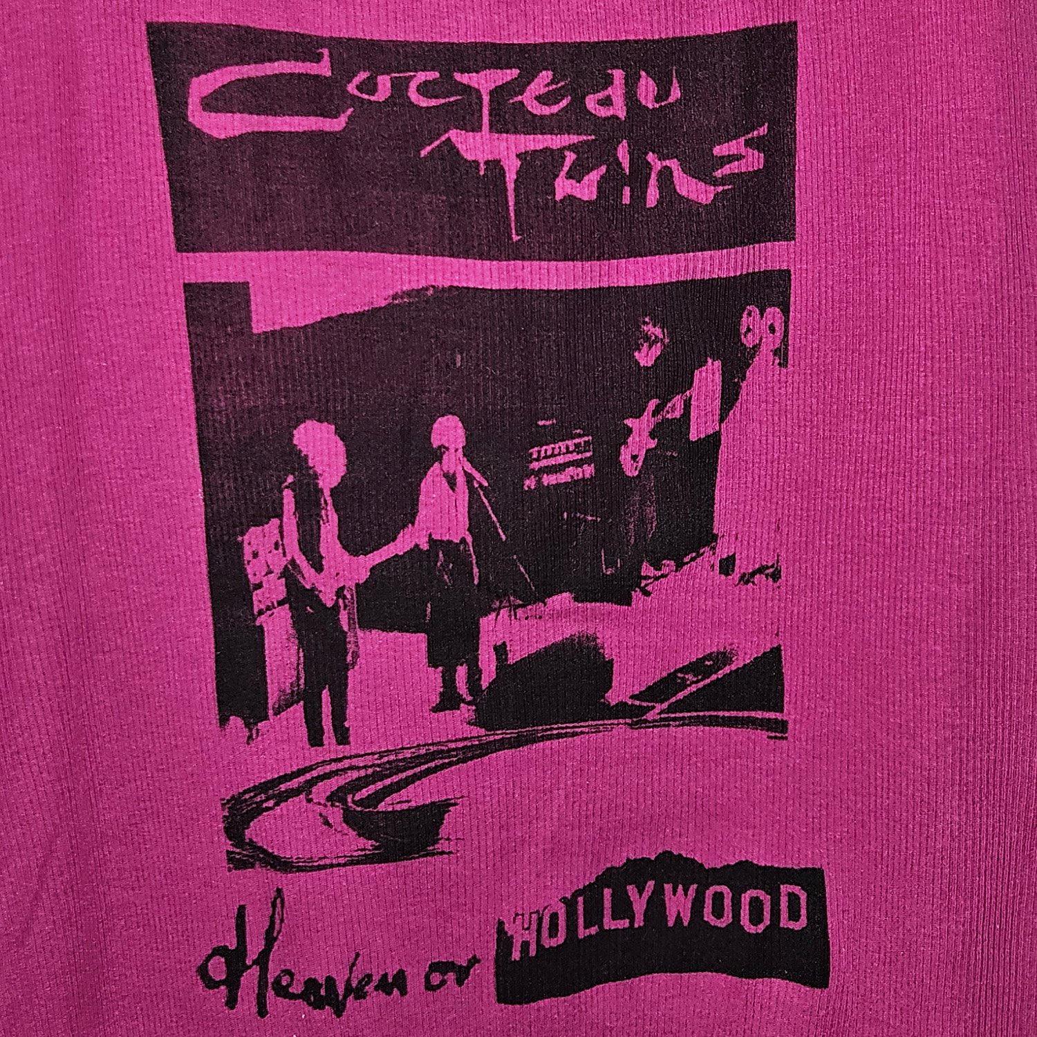 Image of heaven or hollywood (thrashed magenta tank)