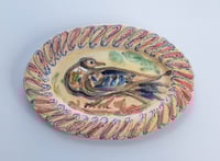 Medium Paisley Dove Platter