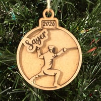 Image 1 of Customizable Hobby Specific Ornaments - Martial Arts Edition