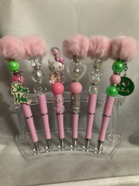 Image 1 of The Pink Ball Beaded Pens