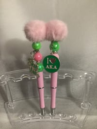 Image 7 of The Pink Ball Beaded Pens