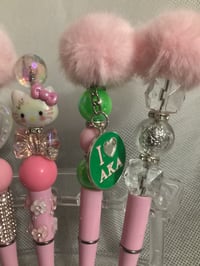 Image 8 of The Pink Ball Beaded Pens