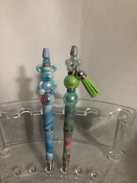 Image 3 of I Got The Blues Beaded Pens