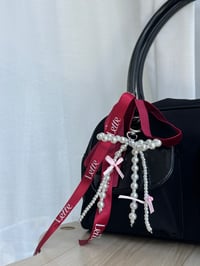 Image 2 of Pink Pearl Bow
