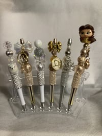 Image 11 of Silver and Gold Beaded Pens