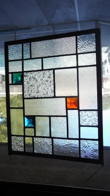 Image of Stained glass panel