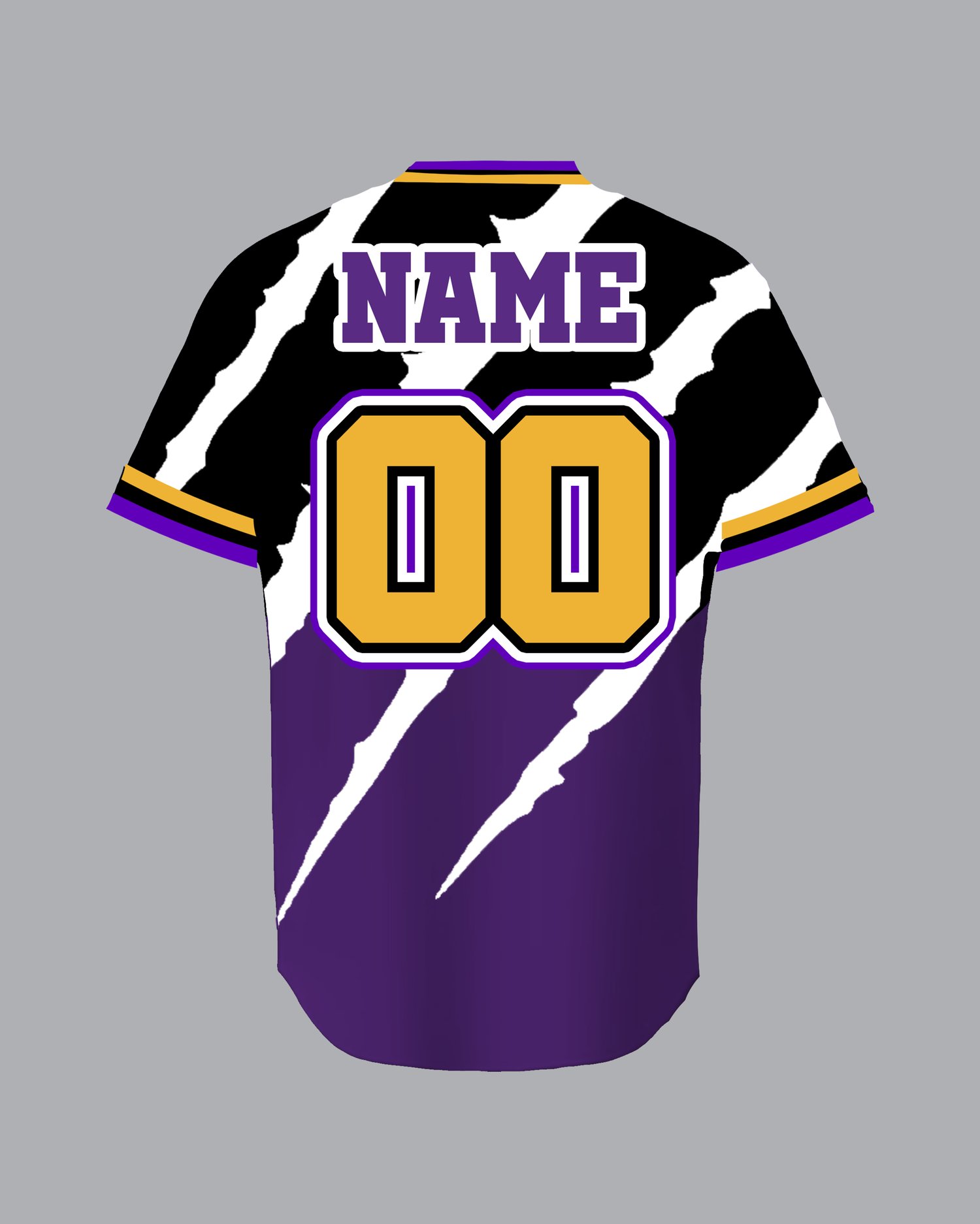 Image of LSU Tigers Black & Purple Jersey