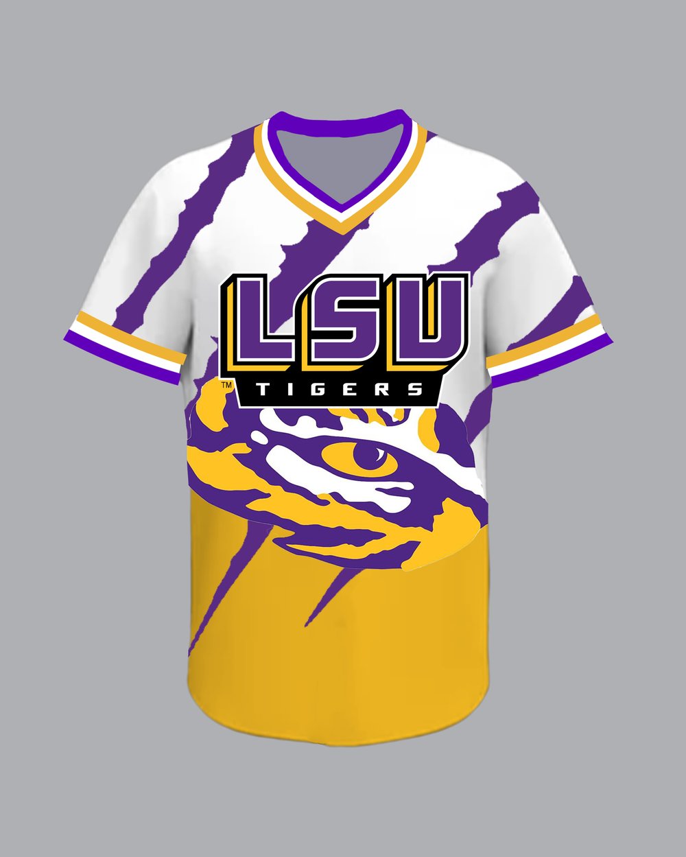 Image of LSU Tigers Pullover Jersey