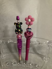 Image 3 of The Purple and Pinks  Beaded Pens