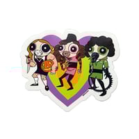Image 2 of Power Puff Ghouls and Final Puff Girls Stickers