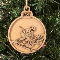 Image 3 of Customizable Hobby Specific Ornaments - Snow & Board Sports Edition