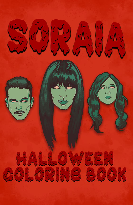 Image of Soraia Halloween Coloring Book - 25 made!