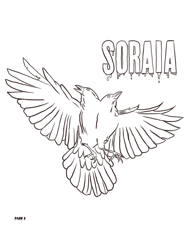 Image of Soraia Halloween Coloring Book - 25 made!