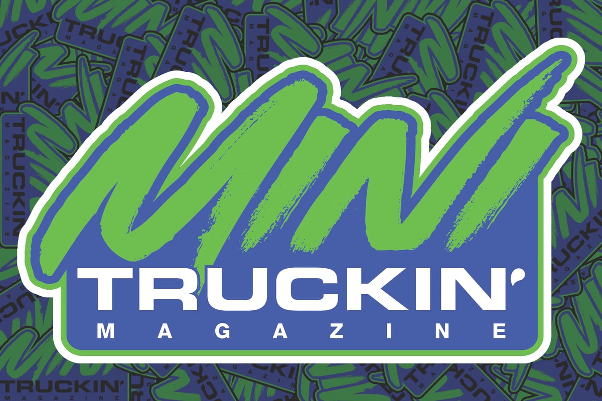 Green & Blue 2x3 Mini Truckin' Magazine Banner | Mini Truckin Magazine