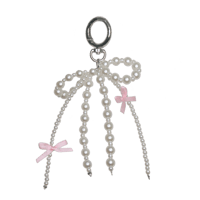 Image 1 of Pink Pearl Bow