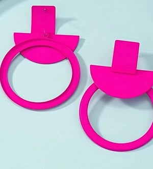 Image of Hot Pink Geo