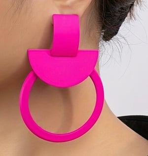 Image of Hot Pink Geo