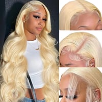 BLONDE BODY WAVE 28".  