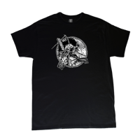 Honey Spider Wall Of Skulls Tee (Black)