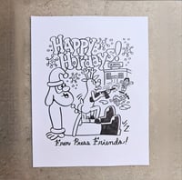 Press Friends X-Mas Card Art