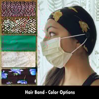 Image 1 of Hair Band with Buttons - Set 2 options