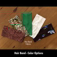 Image 2 of Hair Band with Buttons - Set 2 options