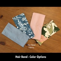 Image 2 of Hair Band with Buttons - Set 3 options