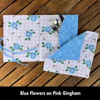 Image 9 of 15"x10" Travel Placemat with 10" Luncheon Napkin - Set 1 Options