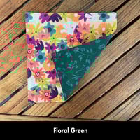 Image 14 of 15"x10" Travel Placemat with 10" Luncheon Napkin - Set 1 Options
