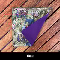 Image 8 of 15"x10" Travel Placemat with 10" Luncheon Napkin - Set 1 Options