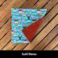 Image 14 of 15"x10" Travel Placemat with 10" Luncheon Napkin - Set 2 Options