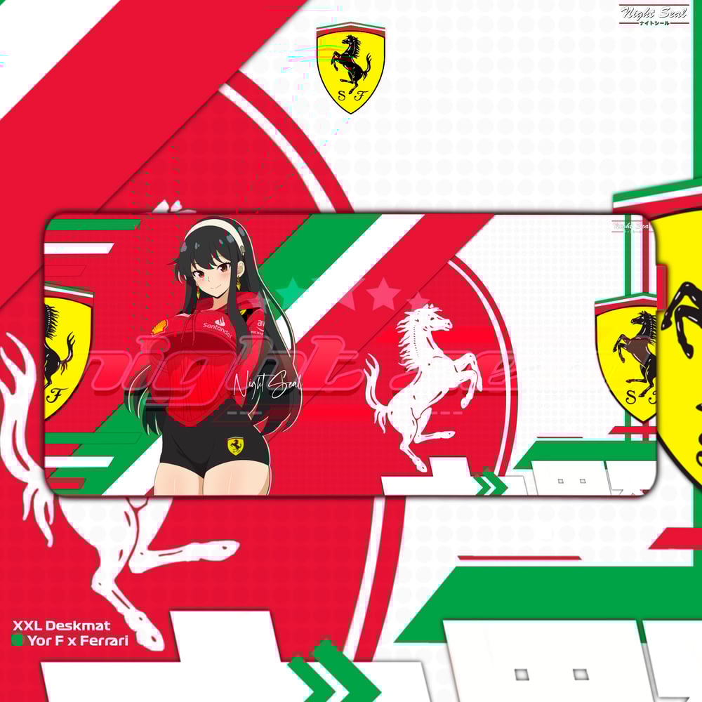 Image of Ferrari (2024) /  XXL Desk mats