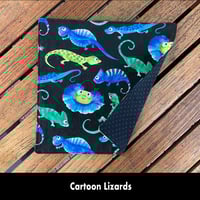 Image 14 of 15"x10" Travel Placemat with 10" Luncheon Napkin - Set 3 Options