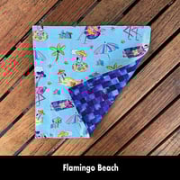 Image 12 of 15"x10" Travel Placemat with 10" Luncheon Napkin - Set 3 Options