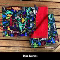 Image 5 of 15"x10" Travel Placemat with 10" Luncheon Napkin - Set 4 Options