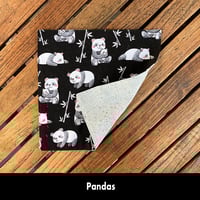 Image 14 of 15"x10" Travel Placemat with 10" Luncheon Napkin - Set 4 Options