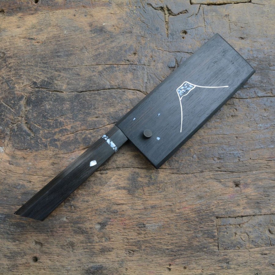 Image of Nakiri 170 x 57 Honyaki & saya