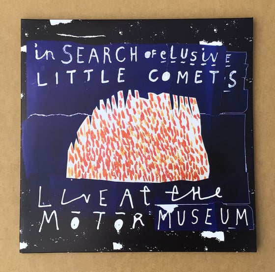 Image of  'IN SEARCH OF ELUSIVE LITTLE COMETS LIVE' COLOURED ECO FRIENDLY VINYL LP