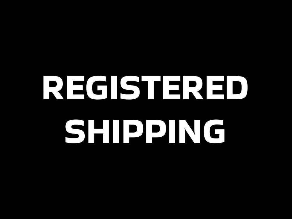 Image of REGISTERED SHIPPING