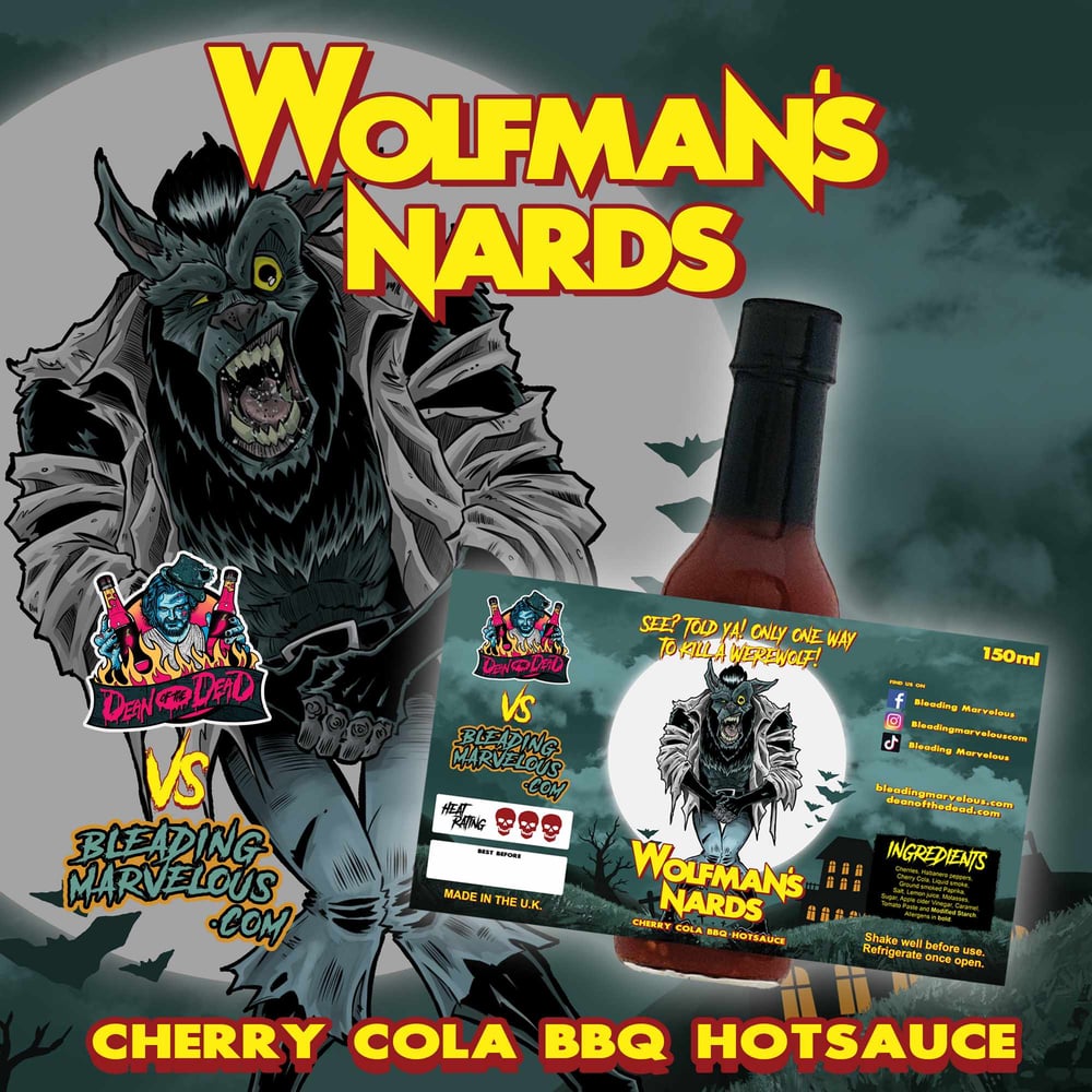 Image of  Wolfman's Nards - Cherry Cola BBQ Hot Sauce 