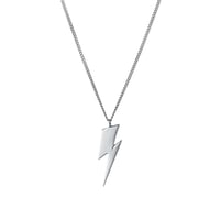 Image 2 of Bowie Flash Pendant Necklace Gold/Silver