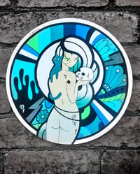 Image 1 of Herself (Mint Version) - Painted Vinyl Record