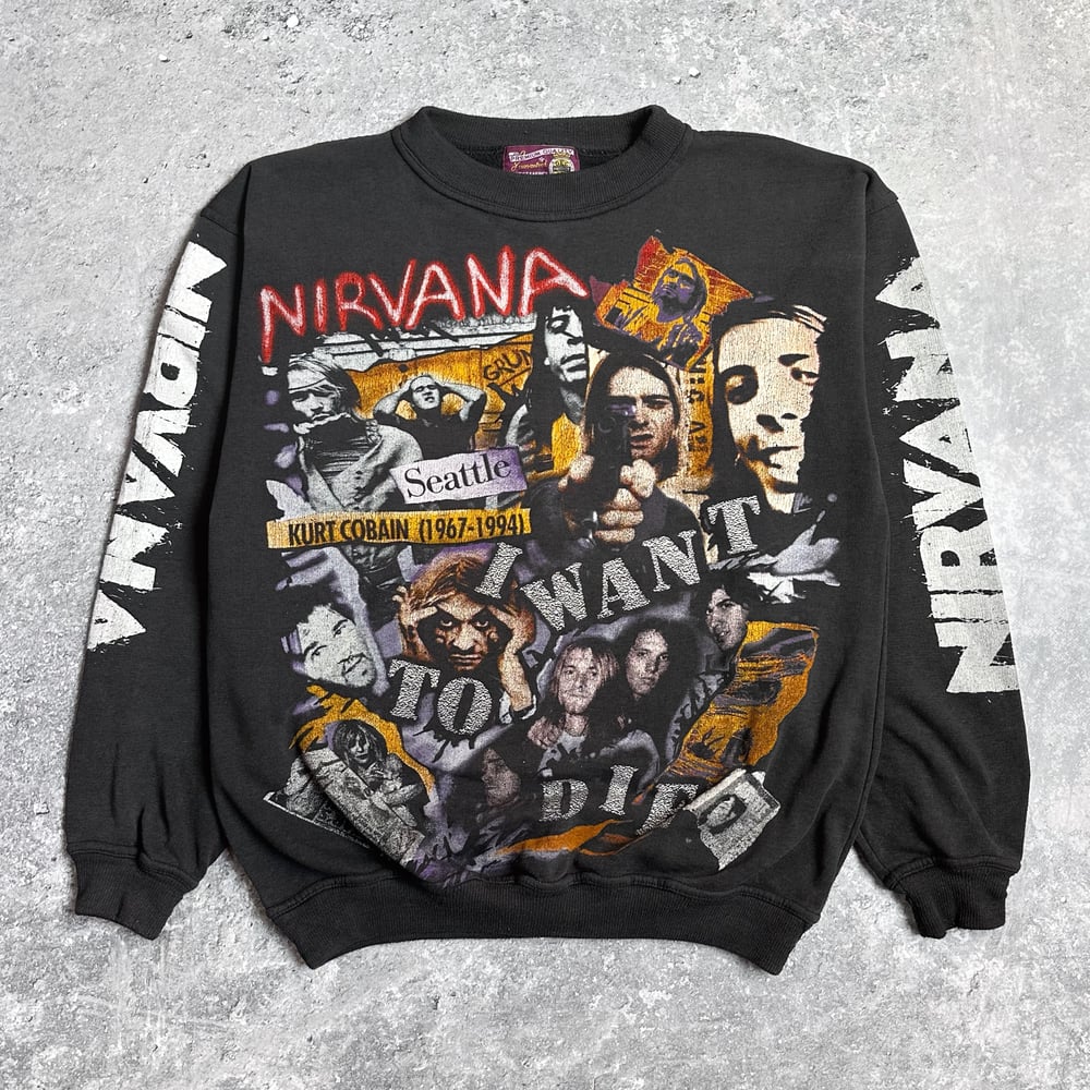 *Rare* Nirvana 1994 ‘Why?’ Sweatshirt