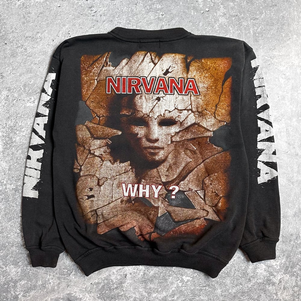 *Rare* Nirvana 1994 ‘Why?’ Sweatshirt