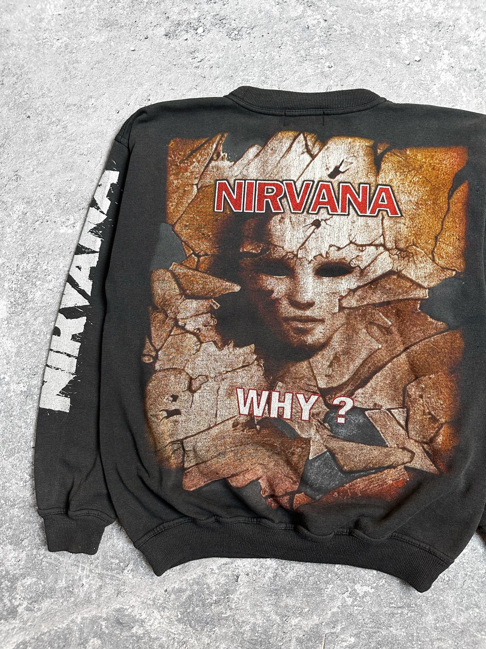 *Rare* Nirvana 1994 ‘Why?’ Sweatshirt